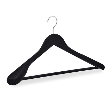 Lot de 10 cintres en velours