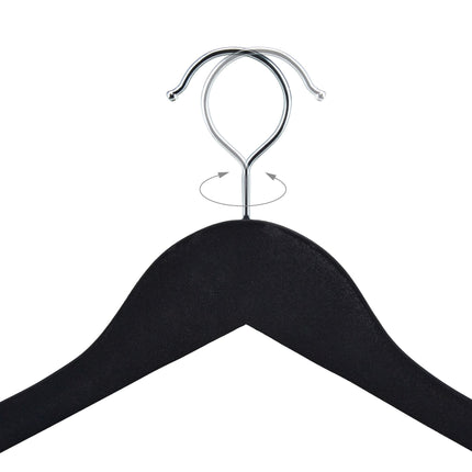 Lot de 10 cintres en velours