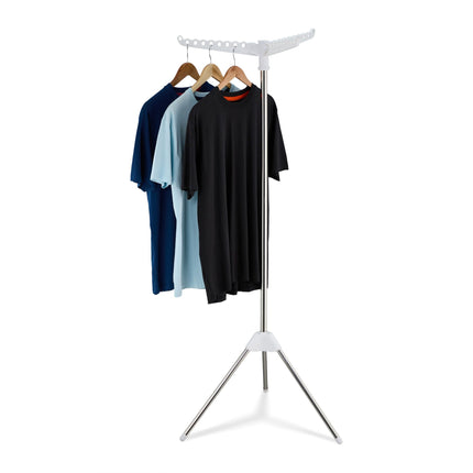 Étendoir à linge vertical, 3 bras rotatifs, gain de place