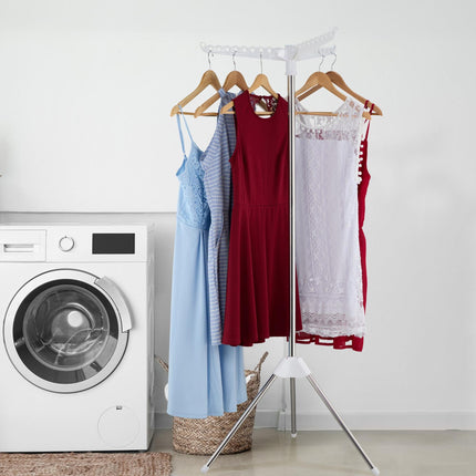Étendoir à linge vertical, 3 bras rotatifs, gain de place
