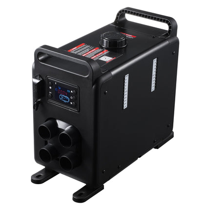 Vertical Diesel Air Heater 8 kW, 12V/24V, Bluetooth App, CO Alarm