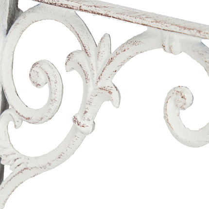 Vintage Cast Iron Shelf Brackets, Set of 4
