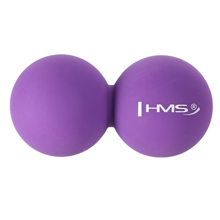 Balle de massage double violette - Soulage les tensions musculaires
