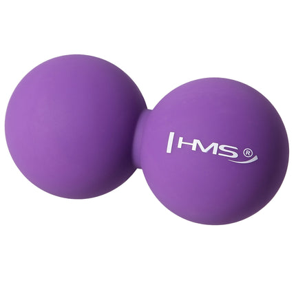 Balle de massage double violette - Soulage les tensions musculaires