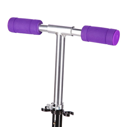 Lila Klapproller, höhenverstellbar, leichtgewichtig
