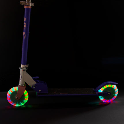 Trottinette Violet Kick, roues de 120 mm, hauteur réglable