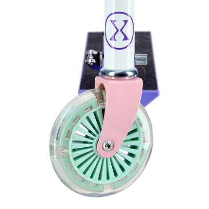 Trottinette Violet Kick, roues de 120 mm, hauteur réglable