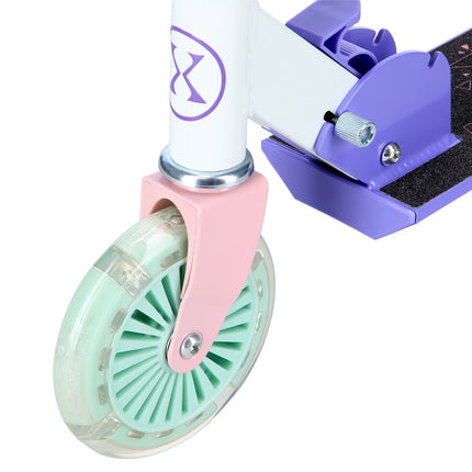 Trottinette Violet Kick, roues de 120 mm, hauteur réglable