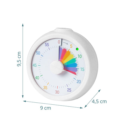 Visueller Regenbogen-Timer für Kinder und Erwachsene, 60 Minuten