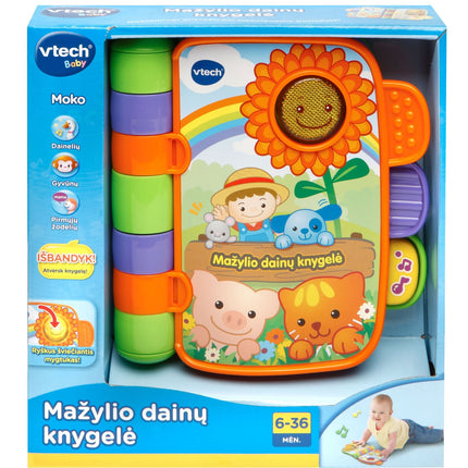Vtech Interactive Toy Babys Premières comptines pour l'heure du conte (en langue lituanienne)