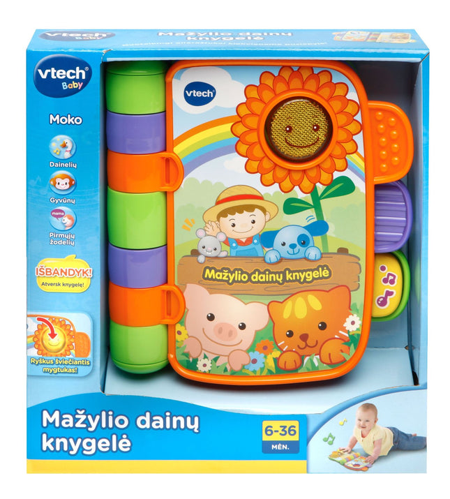 Vtech Interaktives Spielzeug „Babys Erste Reime“ (in litauischer Sprache)