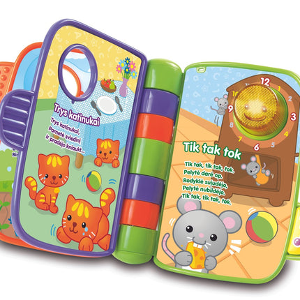 Vtech Interactive Toy Babys Premières comptines pour l'heure du conte (en langue lituanienne)