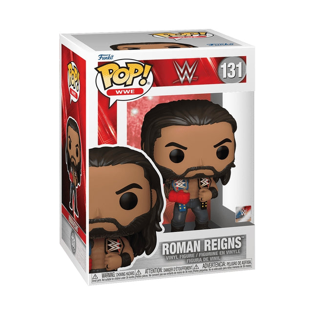 Figurine Funko Pop en vinyle de la WWE - Jouet de collection Roman Reigns