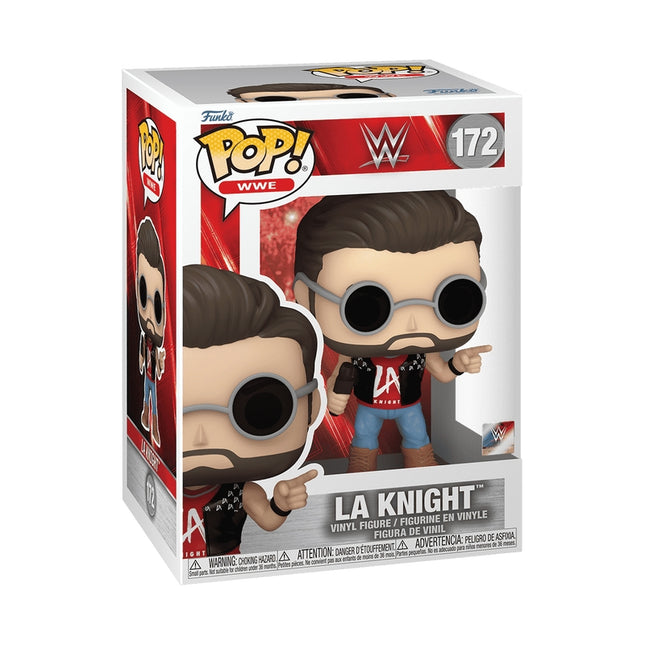 Figurine en vinyle Funko Pop! WWE LA Knight à collectionner
