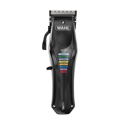 Tondeuse sans fil pour animaux Wahl Colour Pro avec 8 sabots de guidage