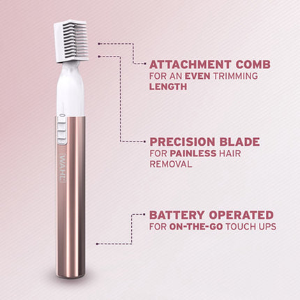 Tondeuse à sourcils de précision Wahl pour sourcils et lèvre supérieure