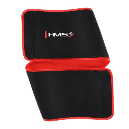 Ceinture de maintien à la taille, noir-rouge, ajustement réglable