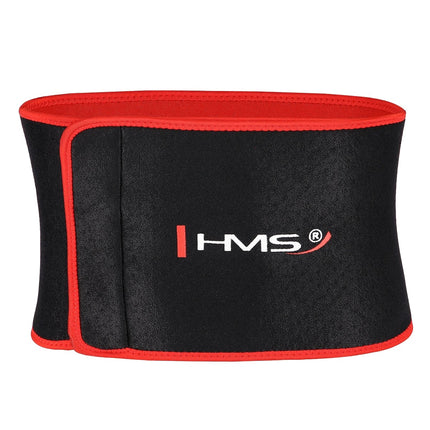 Ceinture de maintien à la taille, noir-rouge, ajustement réglable