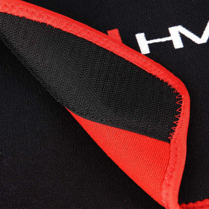 Ceinture de maintien à la taille, noir-rouge, ajustement réglable