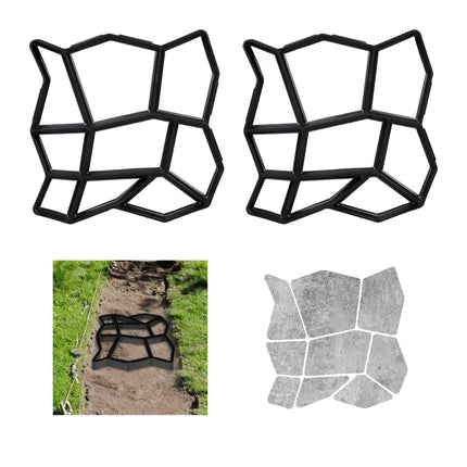 Gehwegform 2er Set
