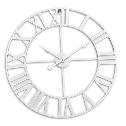 Horloge murale, chiffres romains, diamètre 60 cm