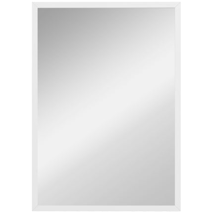 Wandspiegel 50x70 cm, MDF-Rahmen, einfache Montage
