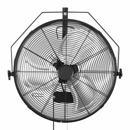 Wall Mount Fan 20 Inch, 3-Speed, Adjustable, 2-Pack
