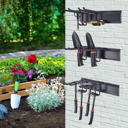 Wall-Mount Tool Organizer Rack, 48 in, 800 lb Capacity