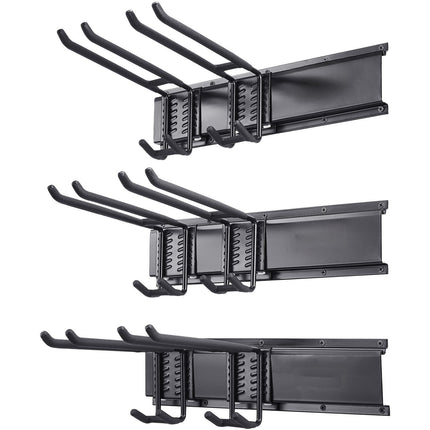 Wall-Mount Tool Organizer Rack, 48 in, 800 lb Capacity
