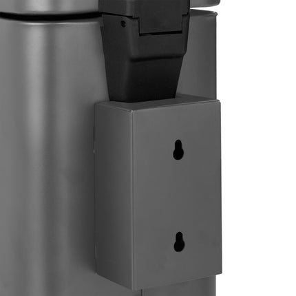 Poubelle murale de salle de bain, 3 L, fermeture automatique