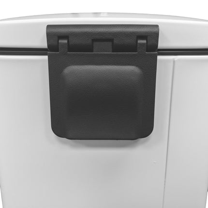 Poubelle de salle de bain murale, 3 L, couvercle à fermeture douce