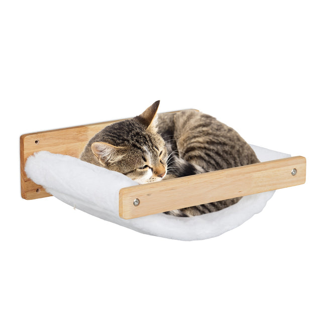 Hamac mural pour chat - Lit en peluche douce