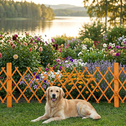 Wandmontierbares ausziehbares Spalier 3er-Set für Kletterpflanzen
