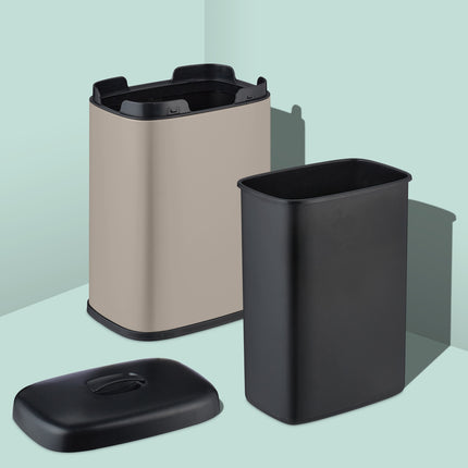 Poubelle murale, 5 L, couvercle amovible