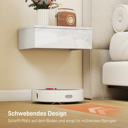 Wandmontierte Nachttische, Set, Schublade, Spanplatte