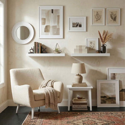 Wall Shelves Set Of 3 – Hanging Display Shelves