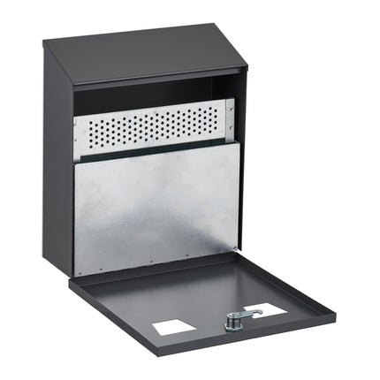 Cendrier mural en anthracite