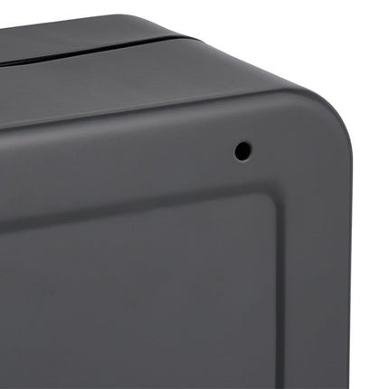Cendrier mural en anthracite