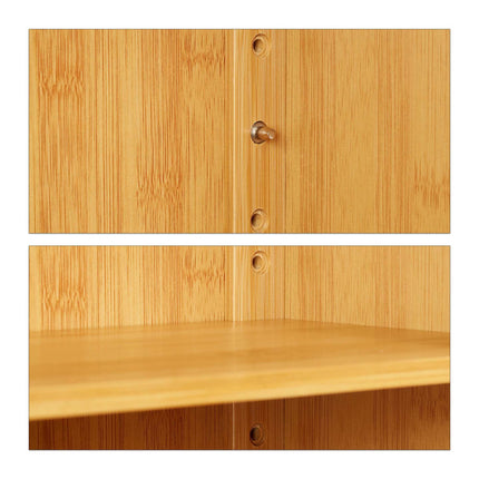 Armoire murale LAMELL bambou