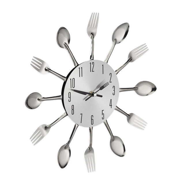 Horloge murale couverts