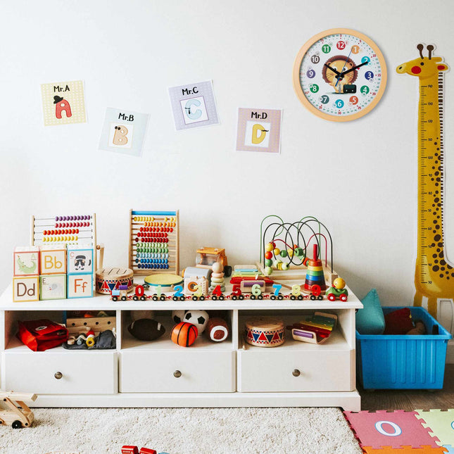 Horloge murale pour enfants "Lion"