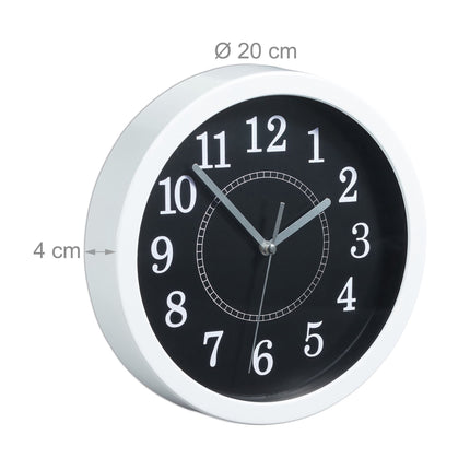 Horloge murale ronde 20 cm