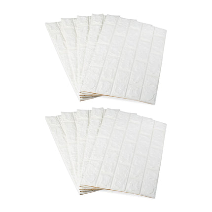 Ensemble de stickers muraux en brique, autocollants