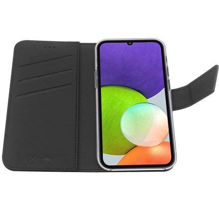Wallet Case Galaxy A22 4G Black
