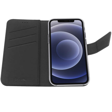 Wallet Case iPhone 13 Mini Schwarz
