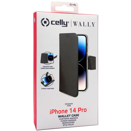 Wallet Case iPhone 14 Pro Black