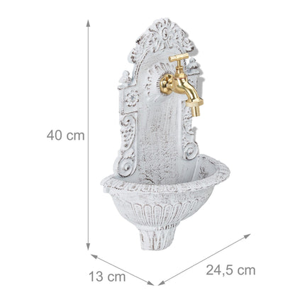 Wandbrunnen im Antikstil
