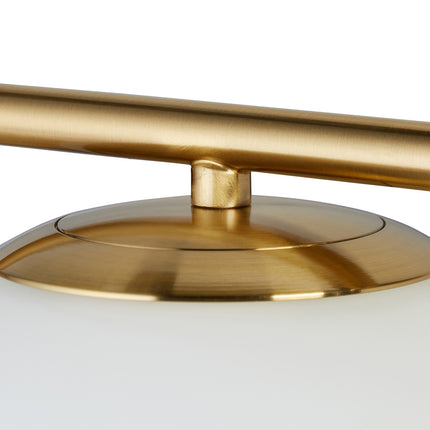 Wall lamp GLOBI brass colored