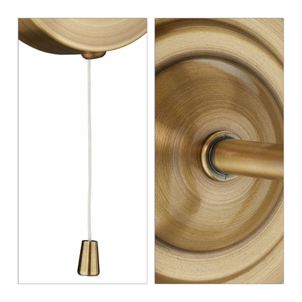 Wandleuchte mit Schirm