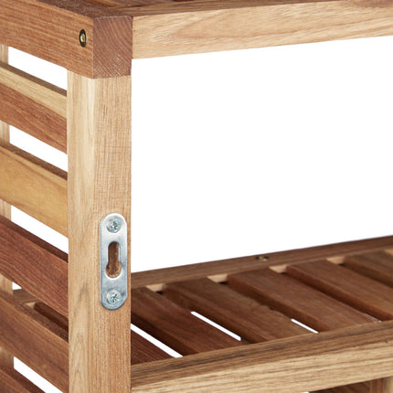 Wall shelf with 5 compartments